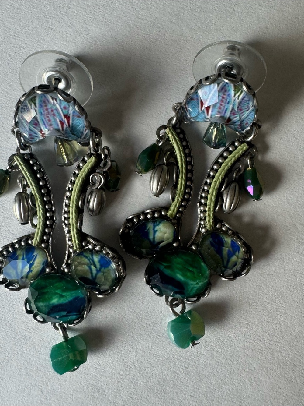 Ayala Bar Crisp Air Ziba Dangle Earrings Radiance Collection - Picture 3 of 4